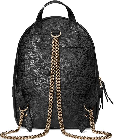 gucci women's black gg soho backpack|gucci fanny pack cheap.